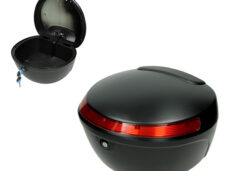 Topkoffer Ecooter universeel 26L zwart mat ecooter E1