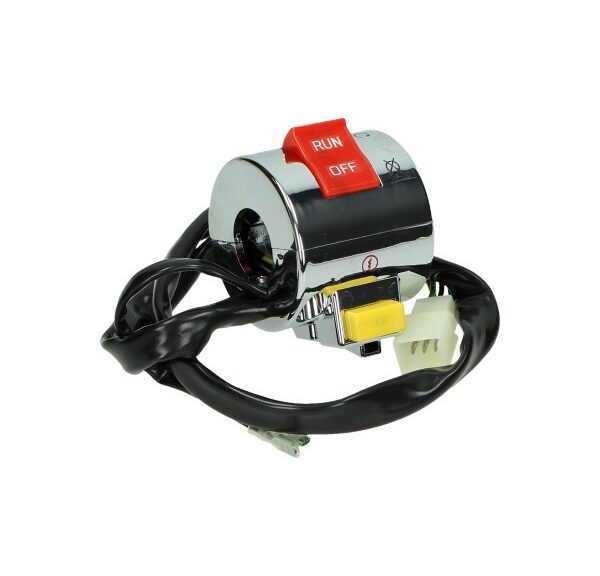 stuurschakelaar euro-4 links chroom china retro/torino