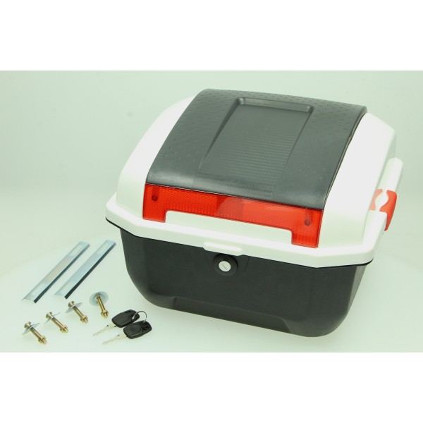 topkoffer Agm origineel zwart/wit agm Goccia GEV1000
