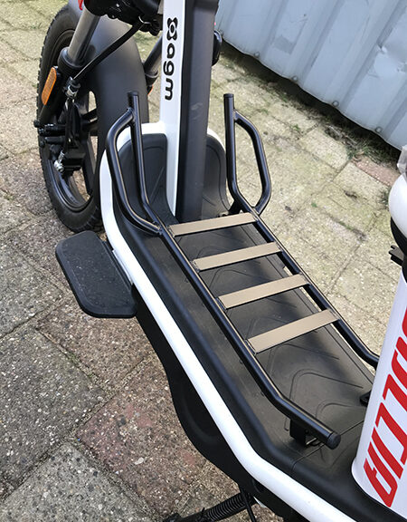 Treeplankbeugel Regia + greep zwart — geschikt voor AGM Goccia
