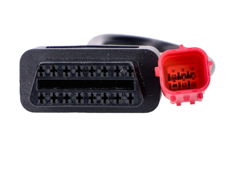 Diagnosekabel Universeel Obd2 Stekker Euro-5 (6 Pins O.a.piaggio)