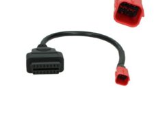 diagnosekabel universeel OBD2 stekker euro-5 (6 pins o.a.Piaggio)