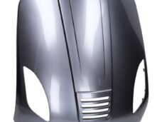 plaatwerkset (china vespa ronde koplamp) grijs metallic 18-delig agm