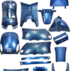 Blauw grijs
