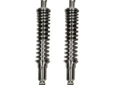 MDI schokbrekerset 315mm chroom voor Honda MB en MT