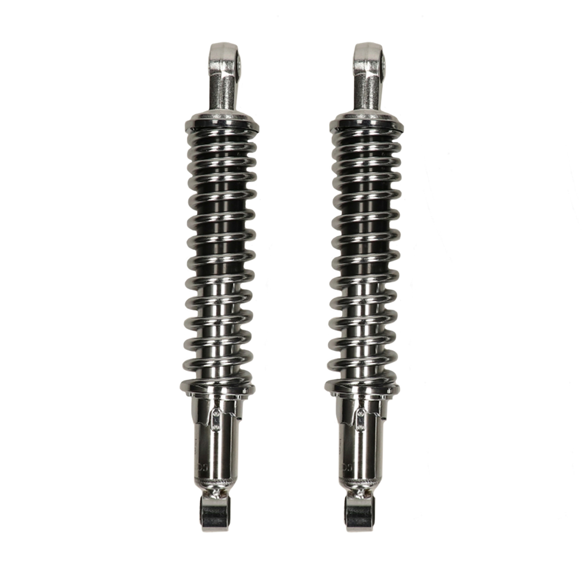 MDI schokbrekerset 315mm chroom voor Honda MB en MT