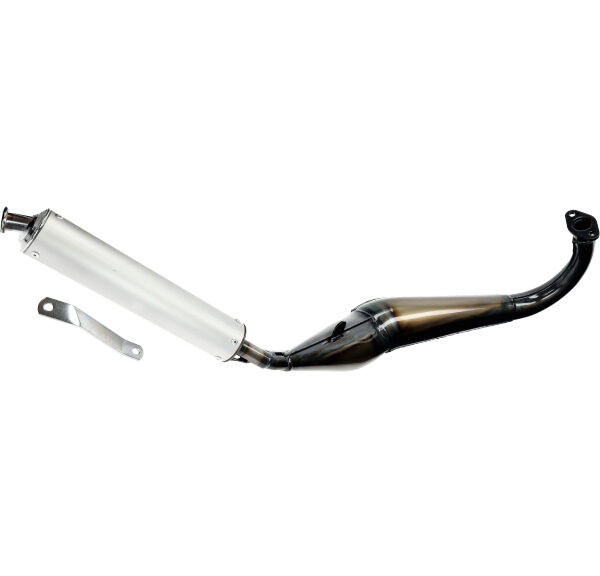 Uitlaat tecno Evo-1 blank — geschikt voor Honda mb5