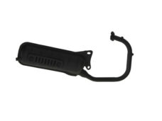 Black DMP exhaust for Honda Rapido and Vision Met-in
