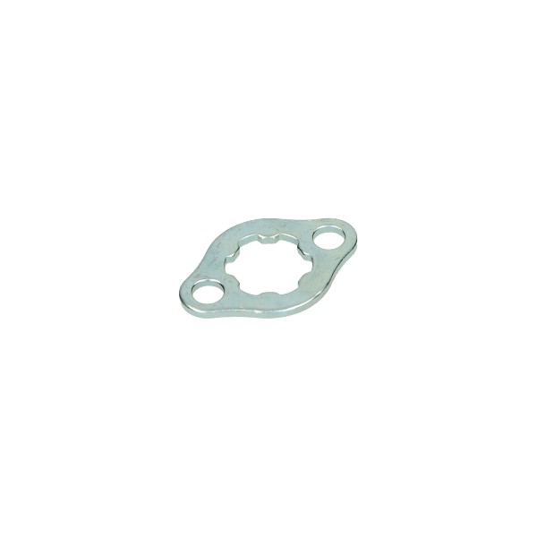 Borgplaat voorkettingwiel 28mm voor Derbi Senda en Honda MT
