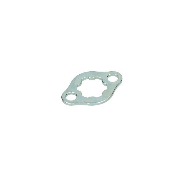 borgplaat voorkettingwiel c--c =28mm derbi