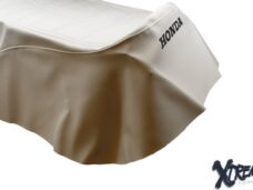 Wit Xtreme Luxe buddydek voor Honda brommer buddyseat