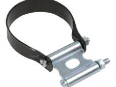 uitlaatklem (made in EU) Peugeot zwart 103