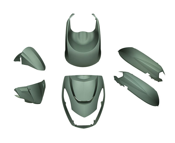 Plaatwerkset DMP /4/5 — geschikt voor Peugeot Titanium 6-delig Kisbee