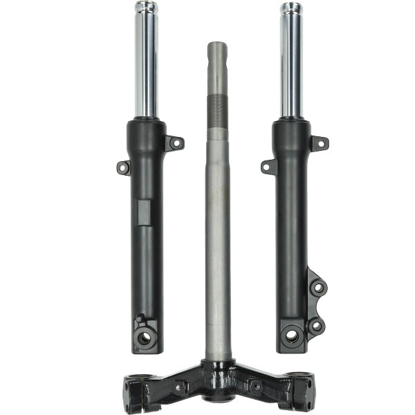 voorvork compleet peugeot zwart kisbee