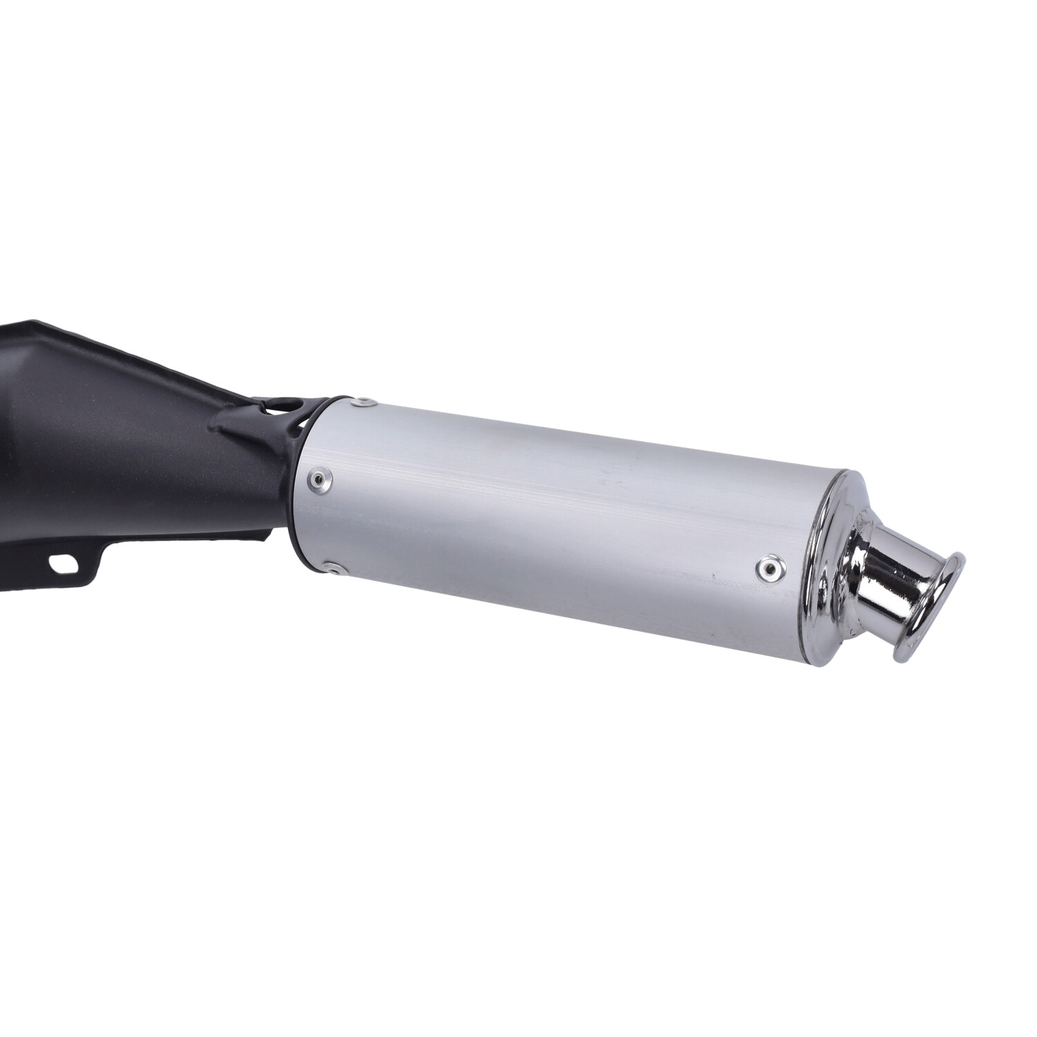 Uitlaat Bullet Hoog Zwart Voor Puch Maxi - Afbeelding 3