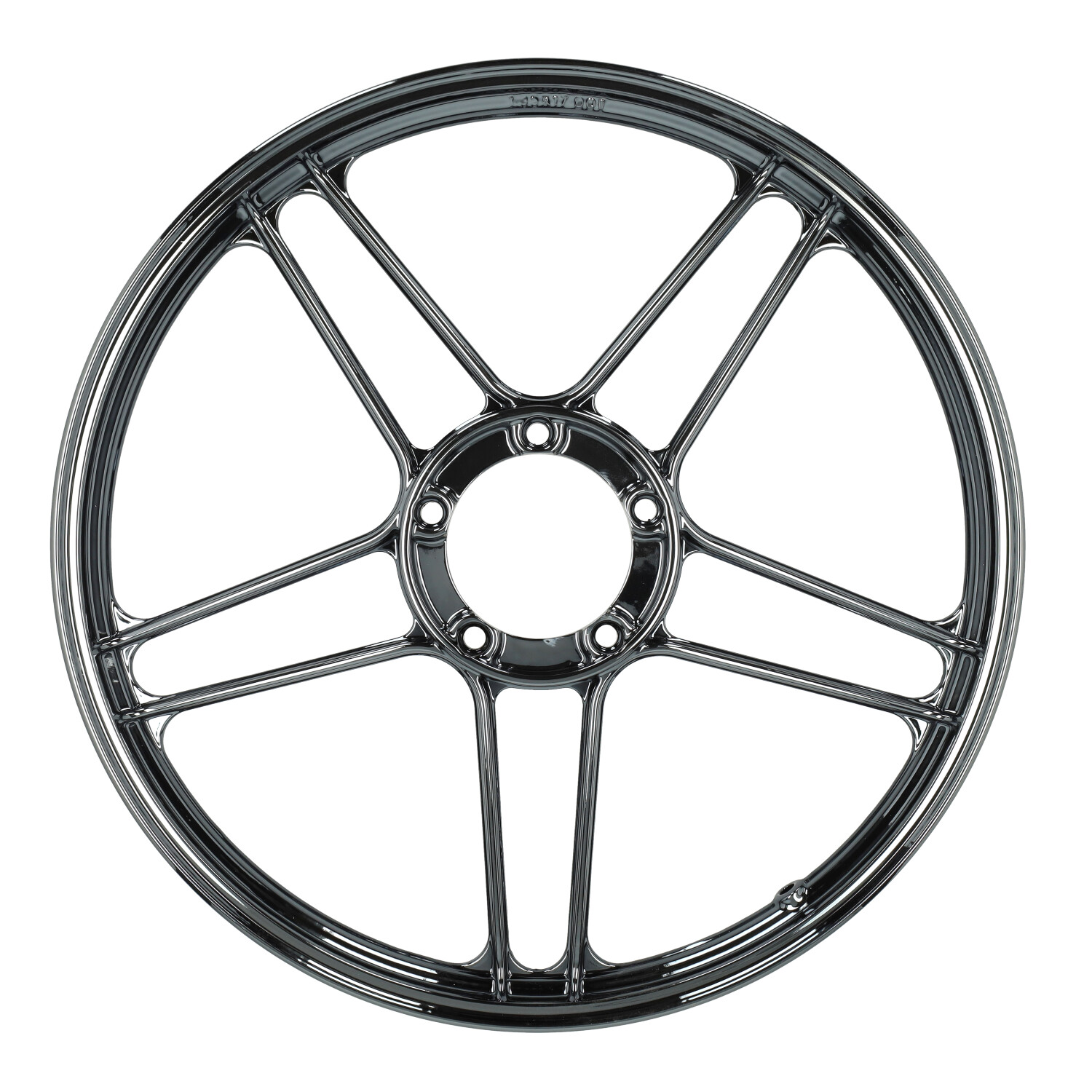 Fast Arrow Voorwiel/achterwiel Zwart/chroom Voor Puch Maxi - Afbeelding 4