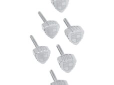 boutset Fast Arrow Pro zijscherm cnc + logo aluminium 6 stuks puch maxi