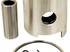 Anillo en L de pistón 38.98 mm pasador 12 para ciclomotor Zündapp