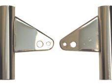 Koplampoorset DMP chroom voor Zündapp model 517 brommer