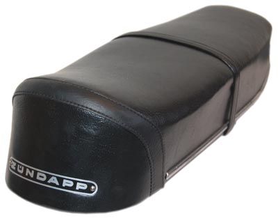 Buddyseat A-kwaliteit Zwart Voor Zündapp Model 1973 - Afbeelding 2