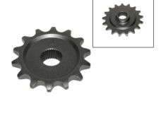 Voorkettingwiel DMP 14 tanden 1/4 inch voor Zündapp brommer