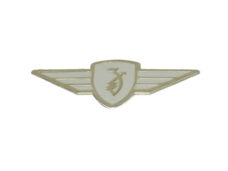 Zündapp aluminium stuurlogo sticker origineel 517-13.129