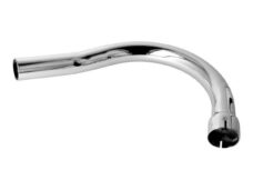 Jamarcol enkelböjt avgasgrenrör 36/30mm krom för Zündapp