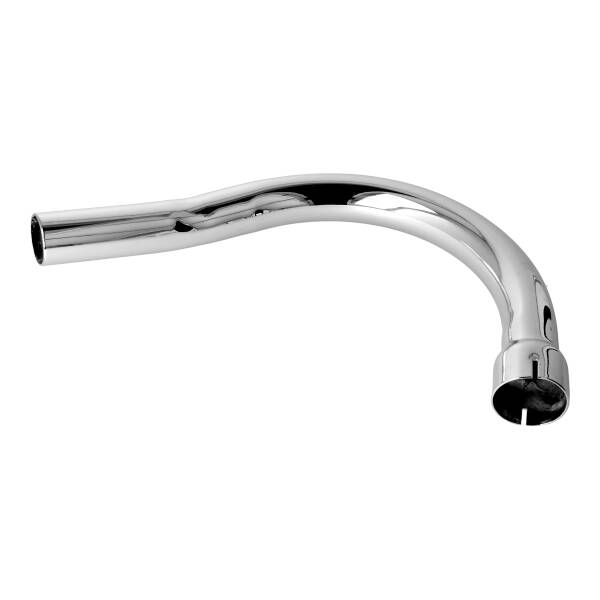 Jamarcol uitlaatbocht enkele knik 36/30mm chroom voor Zündapp