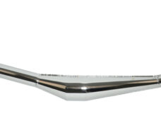 Escapamento Jamarcol com curva de expansão cromada M90 de 36 mm para ciclomotor Zündapp.