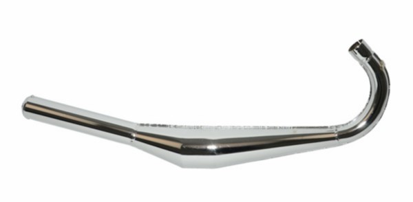 uitlaat jamarcol + bocht expansie M90 (made in EU) 36mm chroom zundapp