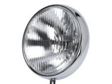 Unidade de farol DMP vidro grande de 175 mm para ciclomotor Zündapp Kreidler 1975-1976