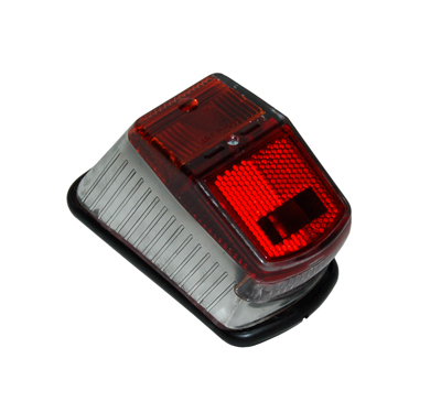 Achterlicht rood/chroom — geschikt voor Zündapp 517 p600