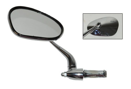 Bumm spiegel links chroom stuurbevestiging Zündapp 913/3L brommer