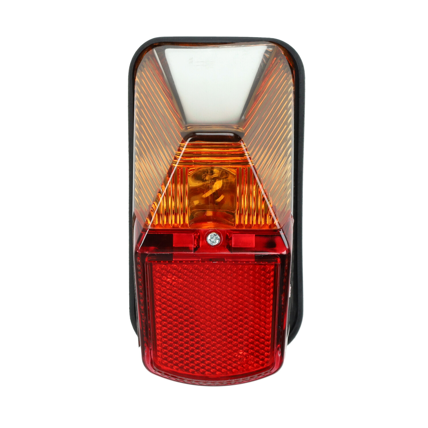 Achterlicht Hella-model A-kwaliteit Rood/chroom Voor Zündapp 517 - Afbeelding 2