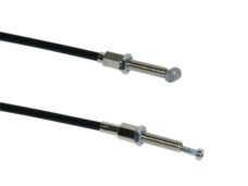 Elvedes koppelingkabel lang zwart voor Zündapp brommer