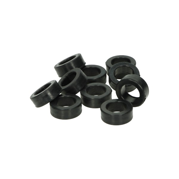 Rubber achterketwieldrager groot voor Zündapp brommer set 10 stuks