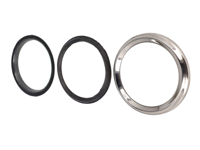 Tellerglas Km Teller (voor 18301) Ring/rubber/glas Model Vdo 60mm