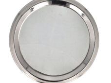 Tellerglas VDO 60mm met ring en rubber voor Zündapp kilometerteller