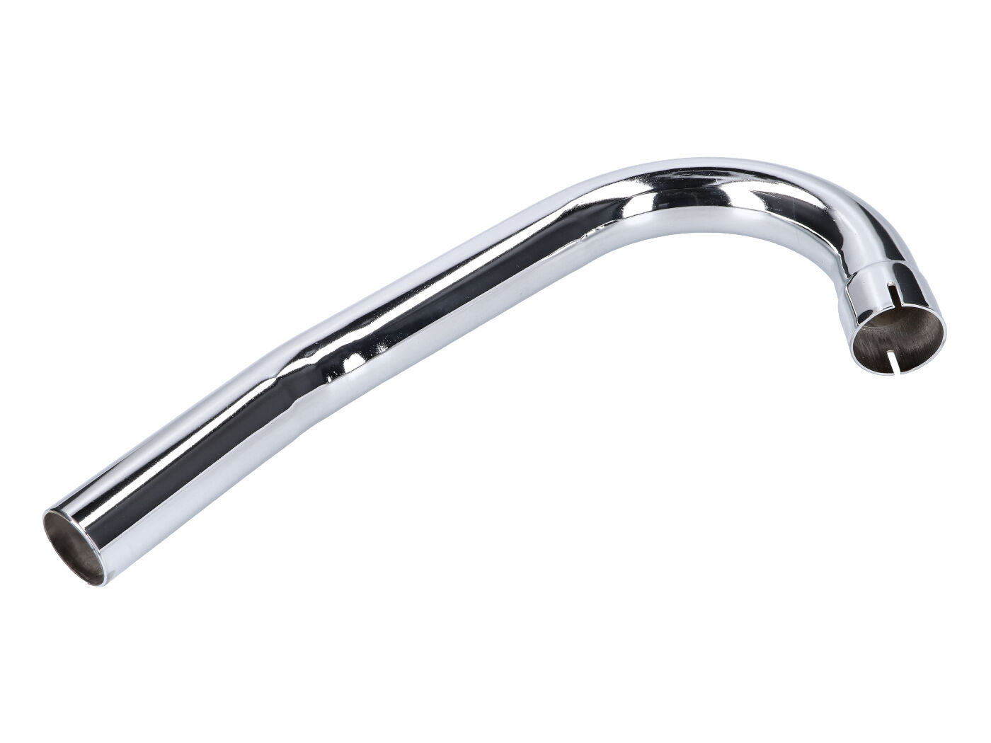 Uitlaatbocht Dubbele Knik 32/32mm Chroom Voor Zündapp - Afbeelding 2