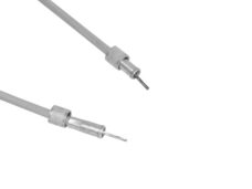 Kilometertellerkabel VDO 75cm grijs voor Zündapp brommer