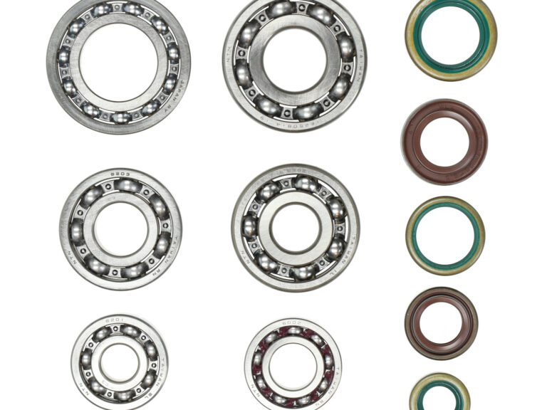 Lager+keerringset krukas complete motor (viton keeringen) — geschikt voor Zündapp
