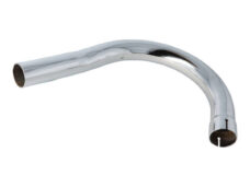 Chromen uitlaatbocht 32/32mm voor Zündapp brommer