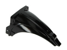Black rear fender top piece for Zündapp 517 moped
