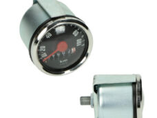Compteur kilométrique noir 48mm 100km/h pour Puch Hercules Simson Kreidler Zündapp