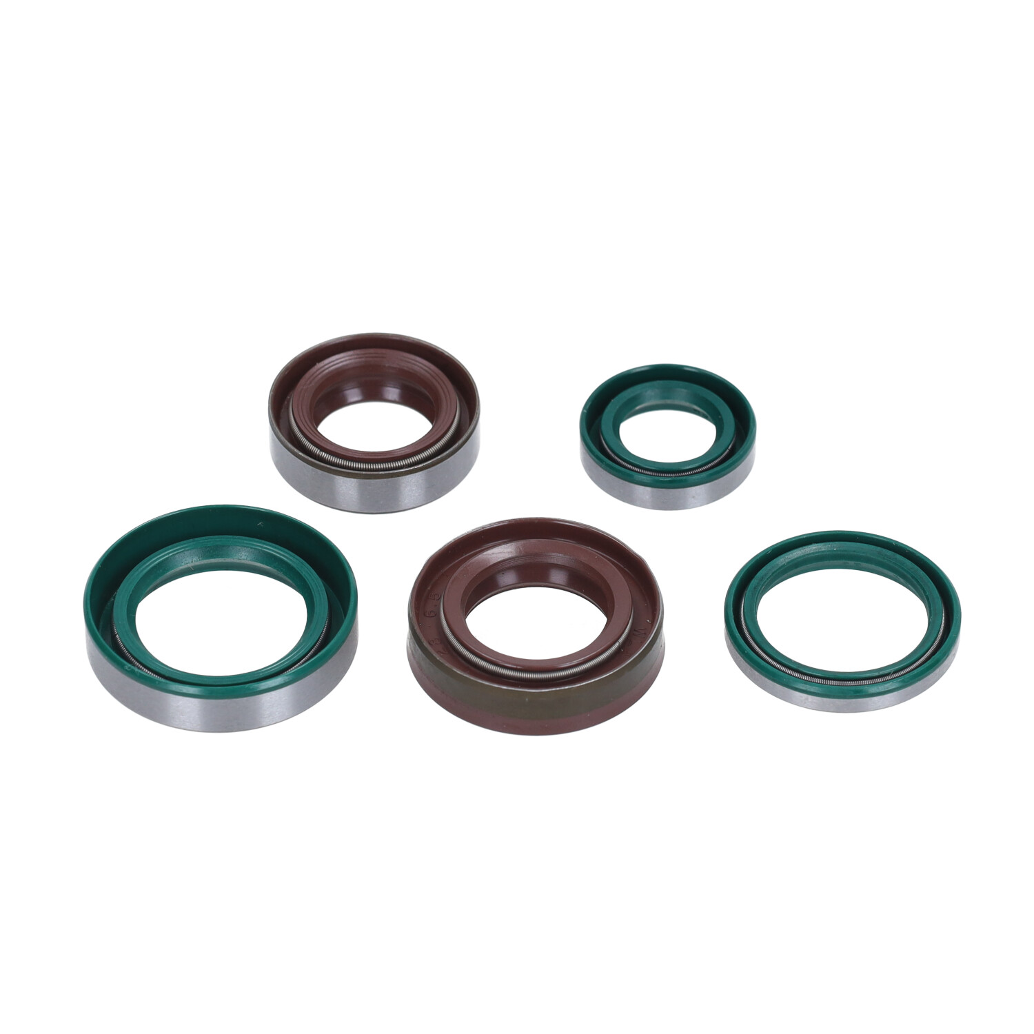 Keerringset Viton Krukas Voor Zündapp 4v-5v (5 Stuks) - Afbeelding 2