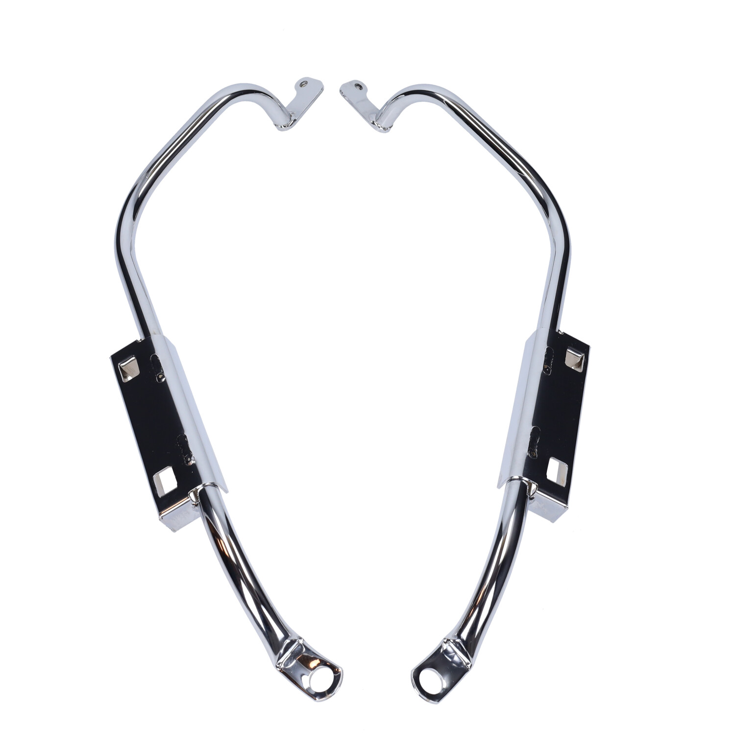 Radiateur Beugelset Chroom Voor Zündapp 517 - Afbeelding 2