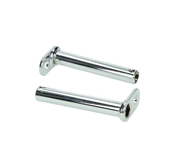 bevestigingset DMP knipperlicht (made in EU) pijp chroom zundapp 517