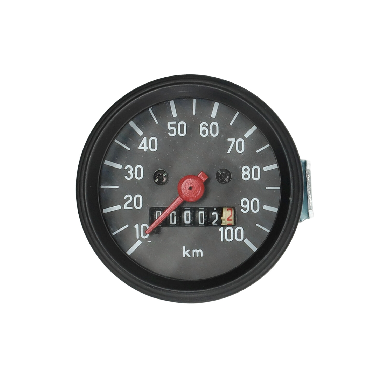 VDO kilometerteller 60mm zwart 100 km/u voor Puch en Zündapp brommer
