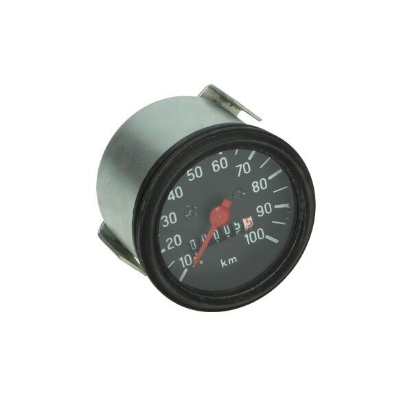 km tellerklok 100 km/u model VDO zwart 60mm puch monza