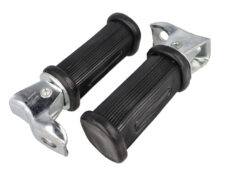 Apoio de pés duplo quadrado para ciclomotor Puch Maxi Kreidler Sachs Zündapp